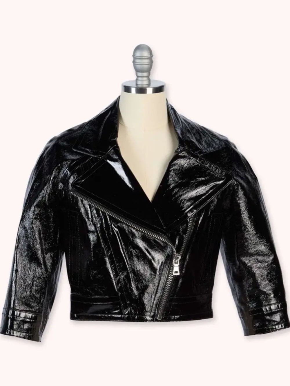 Yigal Azrouël Cropped Moto Jacket Charlotte York AJLT - Sex And The City